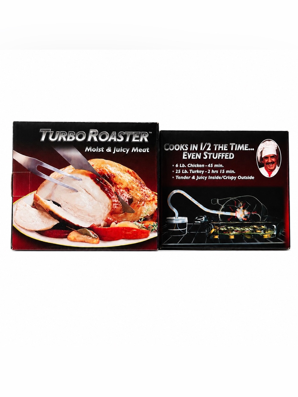 NEW Turbo Roaster As Seen On TV Chef Tony Complete In Box Roasting System